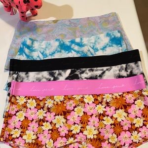 Bundle NWT VS Pink Logo BoyShorts Large